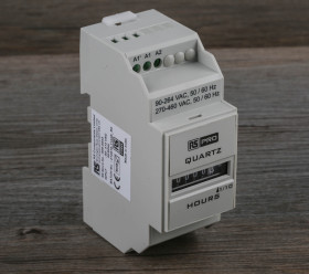 Licznik godzin 270→ 460 V AC, 90→ 264 V AC Resetowanie Bez resetowania RS PRO Analogowa 6-cyfrowy Licznik