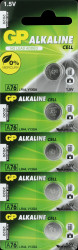 05076AC5 Alkaline button cell, 110 mAh, A76, 5-pack