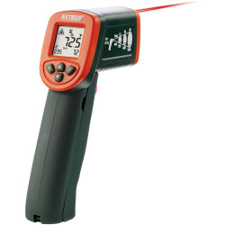 Extech IR267 IR Thermometer Compact Non-Contact -50 to &#x2B;600&#xB0;C Type K Input