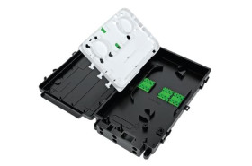 Panel krosowniczy, obudowa, 12-portowy LC 12 Jednomodowy HellermannTyton Connectivity