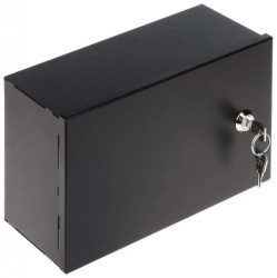 Obudowa metalowa 240x150x100 E-MB-TPR1M-MP-B czarna