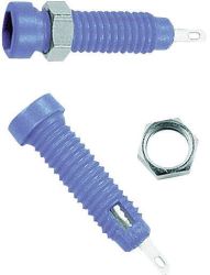 Gniazdo montażowe MultiContact LB2-IF niebieskie