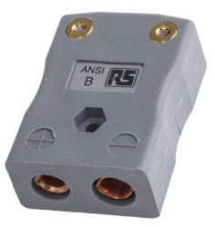 Złącze termoparowe Złącze termoparowe RS PRO do Termopara typu B Standardowy