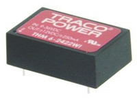 Przetwornica DC-DC, 6W, Uwe 4,5 → 9 V DC, Uwy 5V dc, Iwy 1.2A Nie, TRACOPOWER Tak