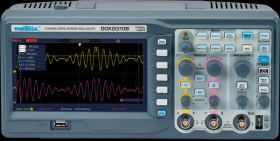 DOX 2070B Digital storage oscilloscope, 70 MHz, 2 CH, USB, LAN
