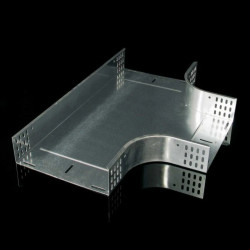 Trójnik do koryta kablowego 60x100 T 60x100 Sendzimir T 60X100_S