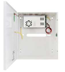 Zasilacz buforowy impulsowy w obudowie metalowej 330x380x173mm HPSB 13,8V/15A/40Ah