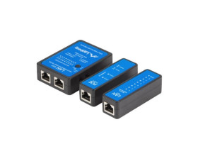 Tester kabli LAN POE RJ-45, RJ-11, RJ-12 COAXIAL BNC NT-0404
