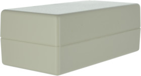 ABS enclosure, (L x W x H) 128 x 63.5 x 48 mm, white (RAL 9002), IP54, SR36-DB.7