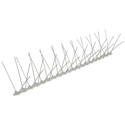 Pest-Stop PSPBS10 Professional Bird Spikes 50cm Metal Strips (Pack 10)