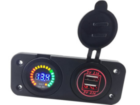 LAD. USB CZERW + WSKANIK NAŁAD AKU