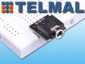 Gniazdo jack modul do płytek stykowych STEREO