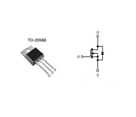 MOSFET N-kanałowy 20 A TO-220AB 800 V