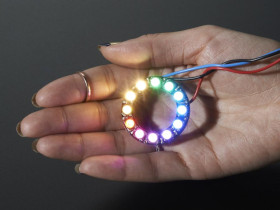 Adafruit NeoPixel Ring - 12 x 5050 RGBW LEDs w/ Integrated Drivers