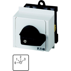 Przełącznik krzywkowy 4-pozycyjny Eaton 1P 3 45° 20A Eaton Moeller Series T0 690V (Volts)