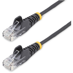 StarTech.com N6PAT100CMBKS 1 m CAT6 Cable - Slim - Snagless RJ45 Connectors - B