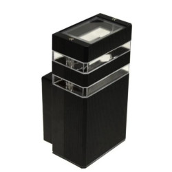 Oprawa elewacyjna Santa 1x GU10 czarny