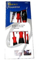 Komplet 6 wkrętak. dla elektr. K-6W/ELEK