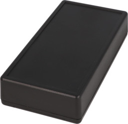 ABS handheld enclosure, (L x W x H) 170 x 85 x 34 mm, black (RAL 9005), IP54, 1599EBKBAT
