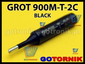 Grot 900M-T-2C BLACK do stacji lutowniczych produkcji Zhaoxin/ Aoyue / PT / WEP / Yihua /