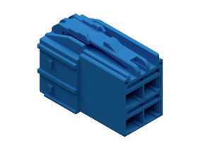 Molex 2069972401 Obudowa złącza pin żeńskiego na kabel, piny: 4, 1 szt.