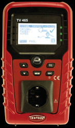 TV465 Device tester according to DIN VDE 0701-0702