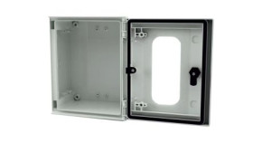 Szafka ścienna rozdzielcza Jasnoszary, materiał: Plastik wzmacniany włóknem szklanym, IP66, RS PRO RAL 7035