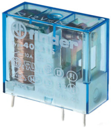 Relay, 1 Form C (NO/NC), 24 V (DC), 1.15 kΩ, 10 A, 400 V (AC), monostable, 40.31.7.024.0001