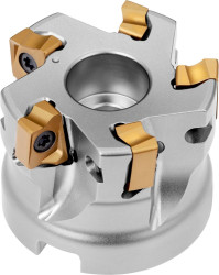 Frez czołowy, średnica: 63mm, otwór: 22mm, 90°, wkładki: 4