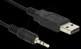 83789 Cable USB TTL male &gt; 2.5 mm 3 pin stereo jack male 1.8 m (3.3 V