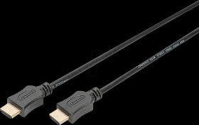 AK-330114-020-S High Speed HDMI Cable with Ethernet, 2 m