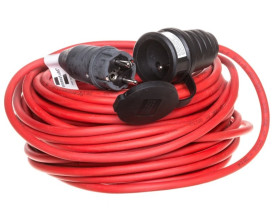 Przedłużacz 25m czerwony 1x230V IP44 AT-N05V3V3-F 3G1,5 1169844