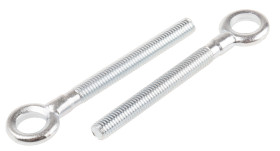 Śruba kotwiąca dł 67mm M8 Stal wysokowęglowa Ø 8mm RS PRO Śruba oczkowa kuta