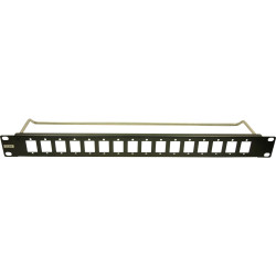 Cliff CP30159 19&quot; Rack Panel 1U High Durable Metal Construction