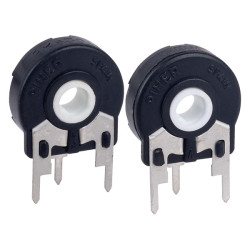 Piher PT15NH05501A3030 500R &#xB1;30% 0.25W 15mm Carbon Potentiometer Vertical Mount