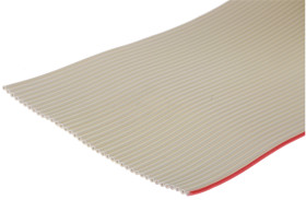 Kabel taśmowy 40-żyłowy raster 1.27mm Płaski, AWG 28 AWG Nieekranowany 7 HARTING 51.73 mm