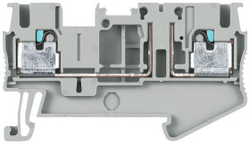 Kostka zaciskowa na szynie DIN Siemens poziomy: Pojedynczy 12AWG ALPHA 20A 400 V
