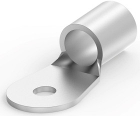 Uninsulated ring cable lug, 41-60 mm², AWG 1, 6.73 mm, M6, metal, 36915