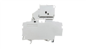 Złączka Bezpiecznikowa 2.5Mm2 Szara 6,3A 5X20mm Uchylna Podstawa Bezpiecznika...