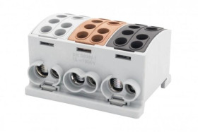 F-ELEKTRO Zacisk HLK 3x125A-2 (1x35,1x25 / 1x35,1x25) (3L) F2.0386