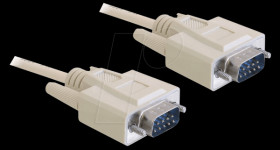 82983 Cable serial, SUB-D 9, 10 m, plug/plug