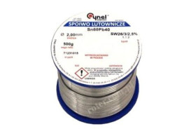 CYNA DO LUTOWANIA Z TOPNIKIEM CYNEL 2mm 500G