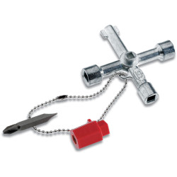 Cimco 112894 Universal Cabinet Key Metal Compact With 1/4&quot; Bits Adapter