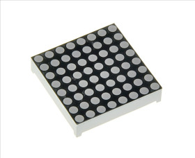 32x32mm 8x8 3mm LED Matrix Module, Green