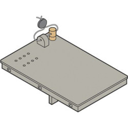 Złącze probiercze Montaż na szynie DIN Pokrywa ochronna