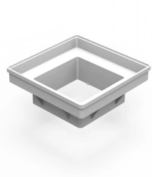 Podstawa 300x300x120mm obudowy złącza kontrolnego do gruntu PCV 50.B /95020108/