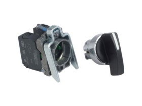 HARMONY XB4 Przełącznik 3-pozycyjny czarny metalowy XB4BJ53 SCHNEIDER ELECTRIC