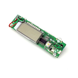 Moduł power bank z LCD 2x USB 1x micro USB 5V 2.1A 1A BMS