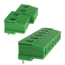 CTB01HL/4 4 Way 24A 7.62mm Pitch 90 Degree Rising Clamp Terminal Block