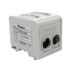 Blok dystrybucyjny DTB 2×35 - Szary